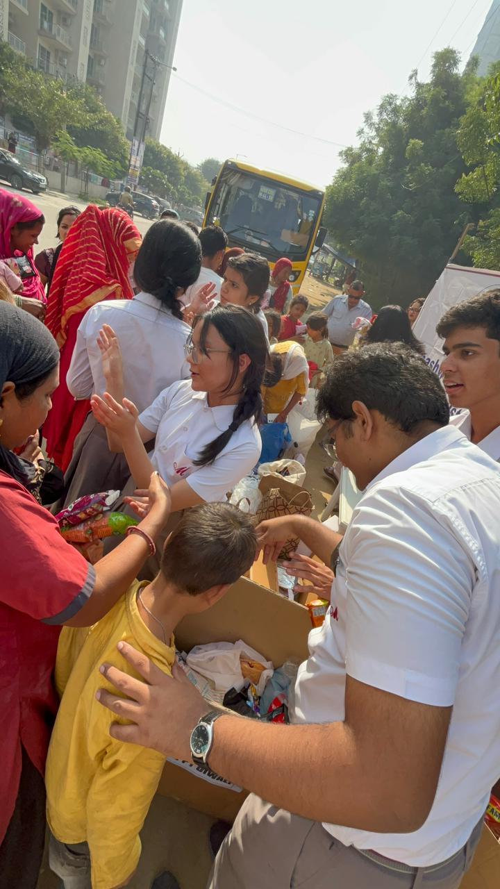 Joy of Giving: 'Smile' Donation Drive